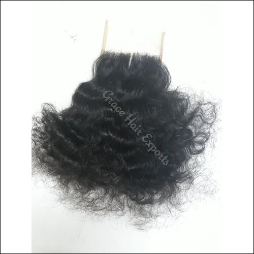 Transparent Curly Lace Closure