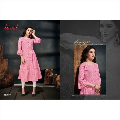 Western Kurti Bust Size: . Inch (In)