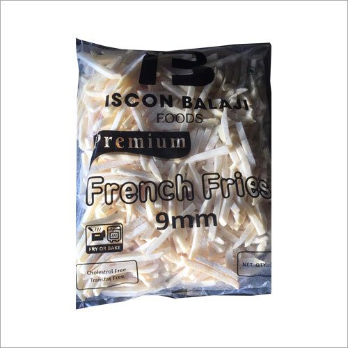 Frozen French Fries - 6mm & 9mm | Crispy Taste, Fat & Cholesterol-Free, 12 Months Shelf Life, 2.5kg Box