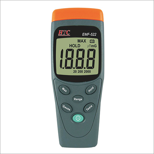 HTC Electromagnetic Field Tester - High Quality Materials Manual Control | Battery Powered Suitable for Industrial Use