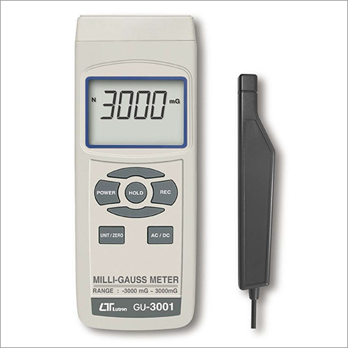 Precision Milli Gauss Meter - High Accuracy Measurement, Manual Control Mode, Battery Operated for Industrial and Electrical Applications
