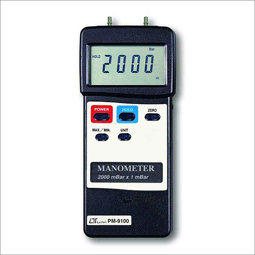 Lutron Manometer Test Range: Re Used To Measure The Difference In Pressure Between Two Point