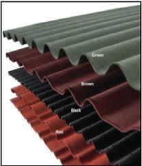 Coloured Onduline Roofing Sheets