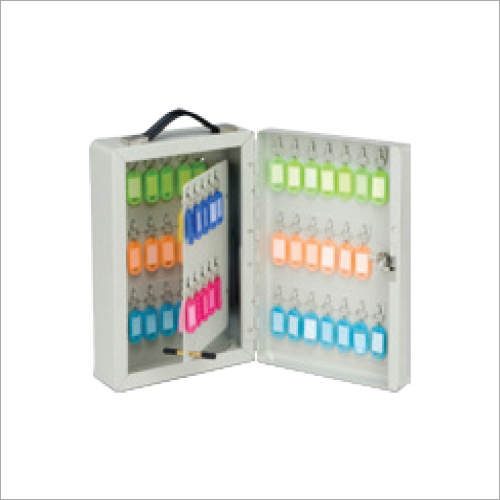 Portable Key Box - Metal, 220L x 98W x 325H mm | Customizable Design, Cylinder Lock Security