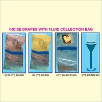 Incise Drapes With Bag - Adhesive Polyurethane Film, Disposable, Sterilized Using Eo , Enhanced Durability For Optimal Incision Protection