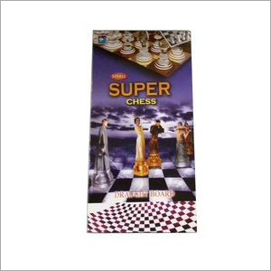 Multicolor Kids Folding Chess Board Game Box