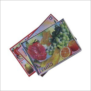 Fruit Cardboard Puzzles Age Group: Children