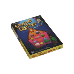 Multicolor Kids Shape Sorter Educational Board