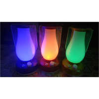 Solar Lamp - Plastic, 15x10 Cm, Orange | Decorative, Easy Operation, Long Lifespan, Low Maintenance, Multi-color, Portable Light