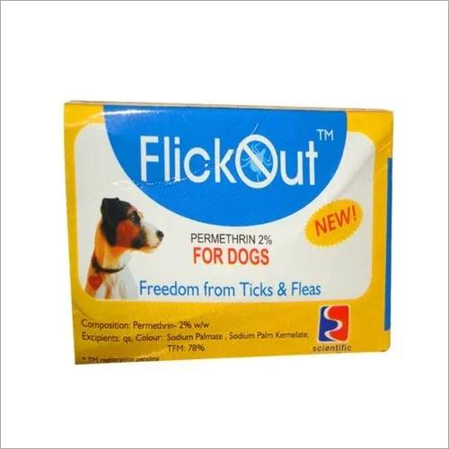 FLICKOUT SOAP 75GM-PERMETRHRIN 2.0%