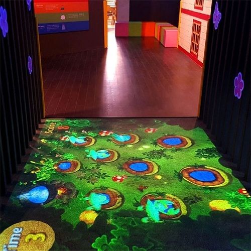 Children Playground Floor Projection System 3D Interactive Projector Game