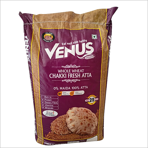 White 25 Kg Whole Wheat Chakki Atta
