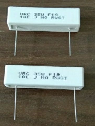 Ceramic Axial Resistor Application: Electtrical Industries