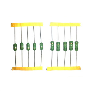 Fusible Axial Wire Wound Resistors Application: Electtrical Industries