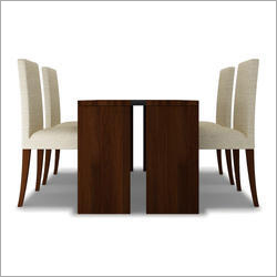 Handmade Wooden Dining Table And Chair Set