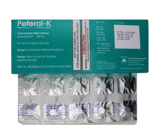 PETORAL-K TAB-KETOCONAZOLE 200 MG