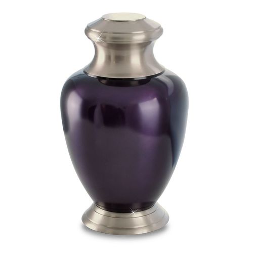 New Modern Purple Urn
