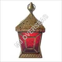 Golden & Red Decorative Iron Lanterns