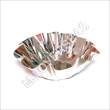 Golden Decorative Steel Platter