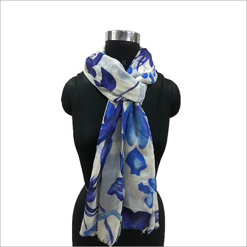 Ladies Printed Wool Scarves