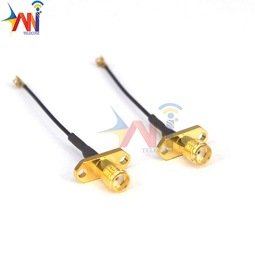 5cm RP-SMA Male to RP-SMA Female Right Angle Cable For FPV RC Drone