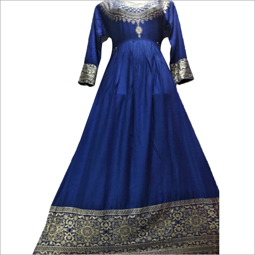 Ladies Party Wear Kurti - Rayon and Cotton Blend, Embroidered Design, Multicolored, 3-4th Sleeve | Allergy-Free Fabric, Perfect for Any Celebration