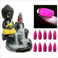 Polyresin Smoke Fountain Buddha