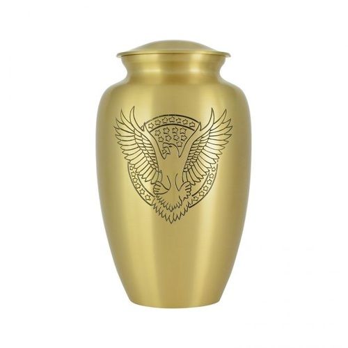 Eagle Medallion Matte Brass New