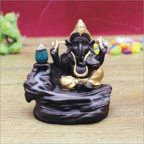 Polyresin Smoke Fountain Ganesha