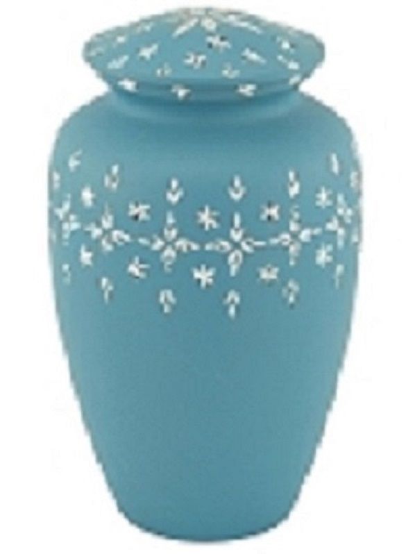 New Star Bright Pewter Urn