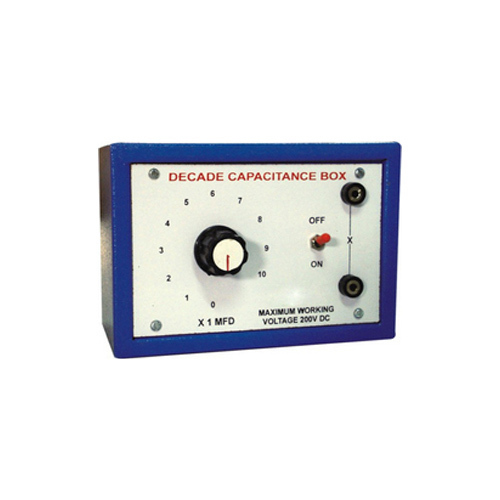 DECADE CONDENSER (Capacitance box)