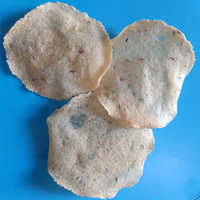 200gm Sabudana Papad - Sabudana, 200gm, Brown Color | Spicy Flavor, Disk-shaped Snack, Authentic Preparation With Rock Salt