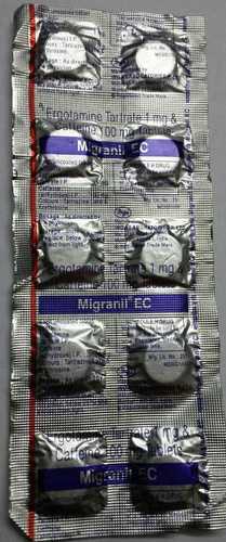 Ergotamine Tartrate Caffeine Tab Specific Drug
