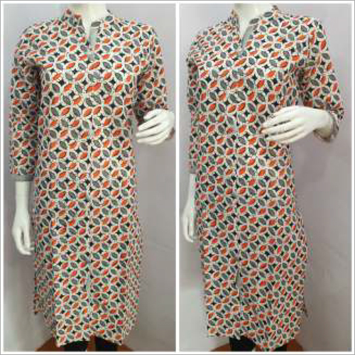 All Color Available Ladies Printed Kurtis