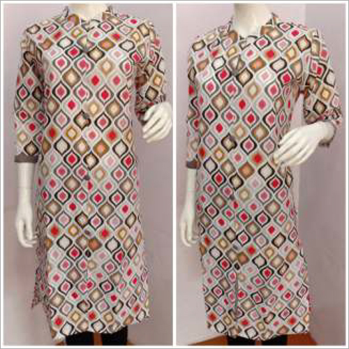 All Color Available Stylish Ladies Printed Kurtis