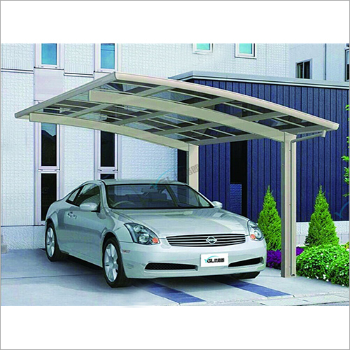 Aluminum Alloy Singleside Shed Carport Application: Commercial & Residential