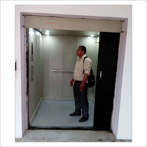Goods Cum Passenger Elevator - Stainless Steel, 3-4 Ton Capacity | Automatic Doors, User-Friendly Operating Panel, AC Drive Type, Auto-Flap Safety Device