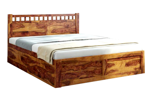 Jodhpurcrafters Wooden Double Bed