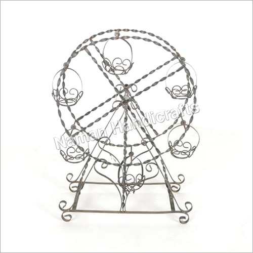 Silver Planter Wheel