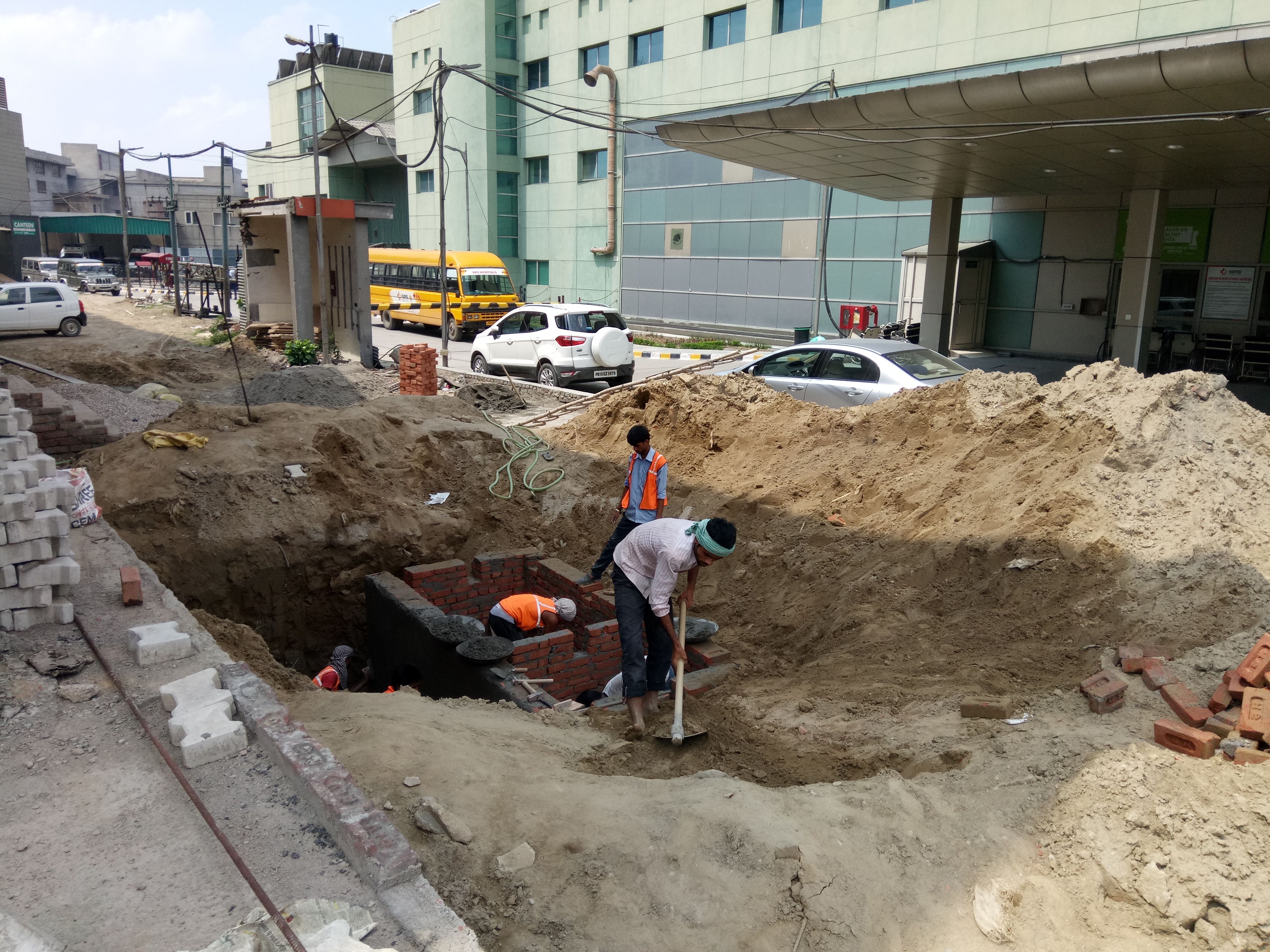 Rain Water Harvesting Tank Construction