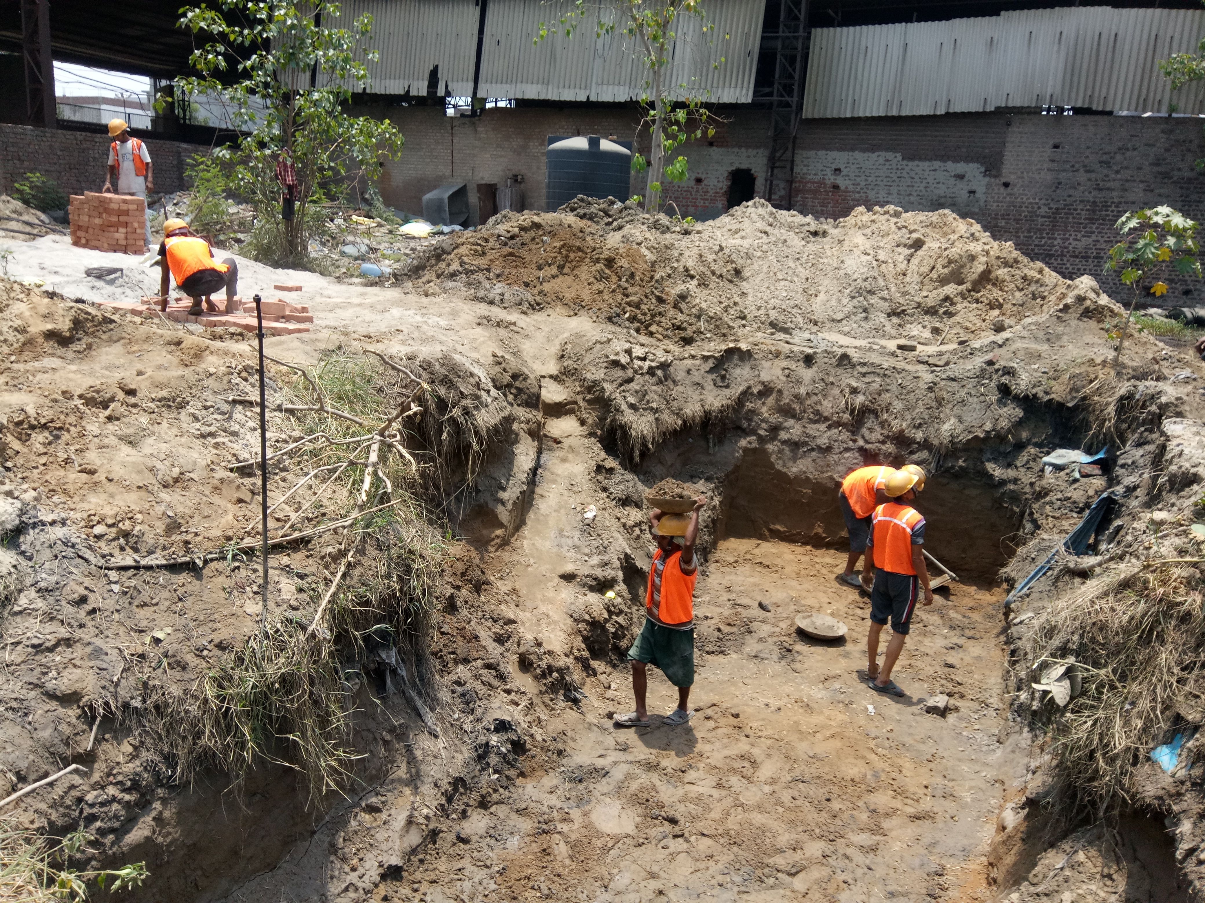 Rain Water Harvesting Tank Construction