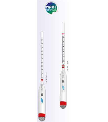 Density Hydrometers (0.800-0.850 g/ml)