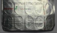 CARICA PAPAYA LEAF EXTRACT TAB