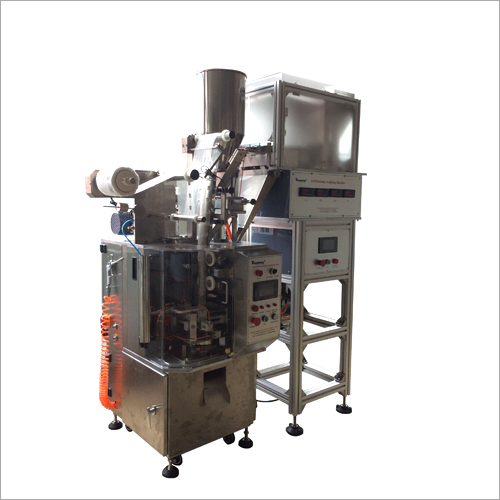 Double Systems Tea Bag Packing Machine