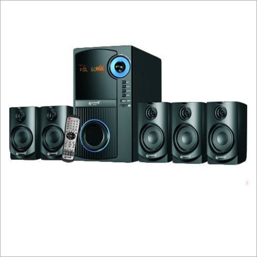 Black 5.1 Channel Home Theater Speakers