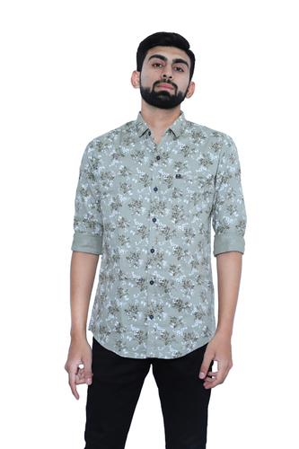 All Size Pure Cottone Printed Casual Shirts Recommended For: Use Only Mem