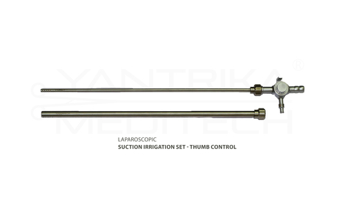 Stainless Steel Suction Irrigation Set (Thumb Control)