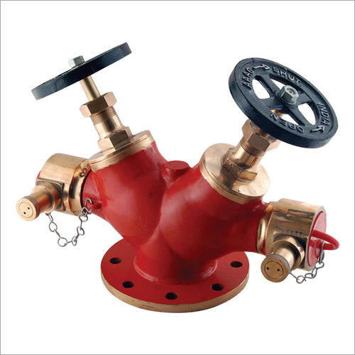 Gunmetal Double Outlet Valve Application: Fire Hydrant System
