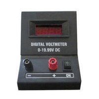 Digital Ac Voltmeter - Abs Plastic, 80mm X 60mm X 40mm | Accurate Readings, Lcd Display, Easy To Use, Compact Design, Wide Voltage Range