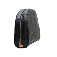 Croco Printed Designer Leather Clutch Bag